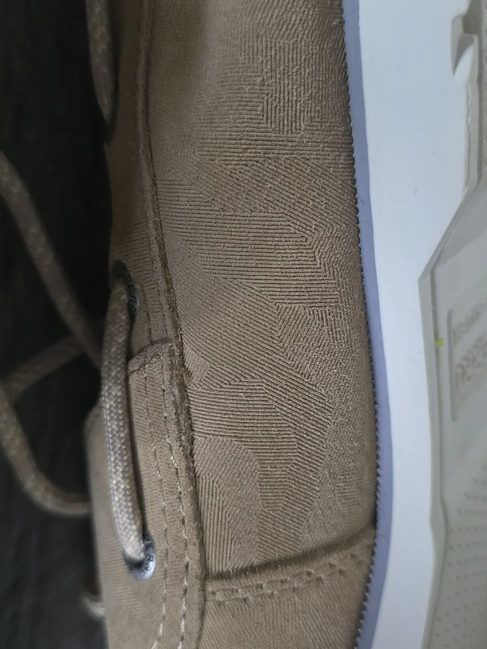Sperry Men's Tan Suede Boat Shoes